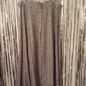Vintage, Boho maxi skirt